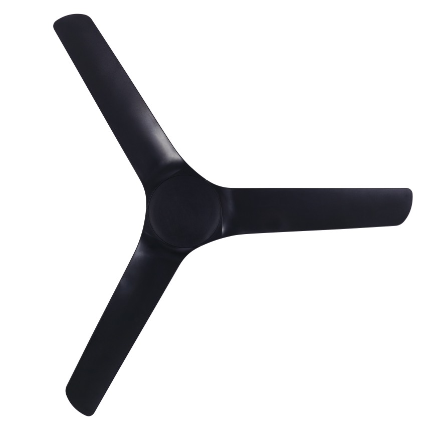 Lucci Air 21321649 - Plafonski ventilator ABYSS pr. 142 cm IP66 crno + Daljinski upravljač
