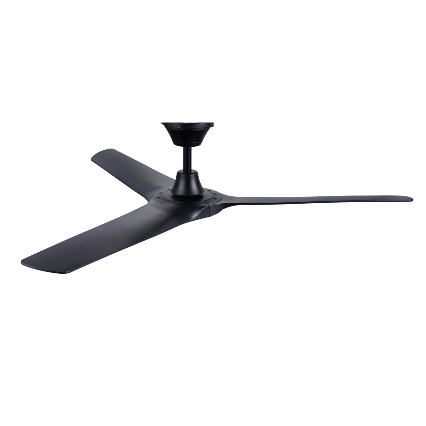 Lucci Air 21321649 - Plafonski ventilator ABYSS pr. 142 cm IP66 crno + Daljinski upravljač