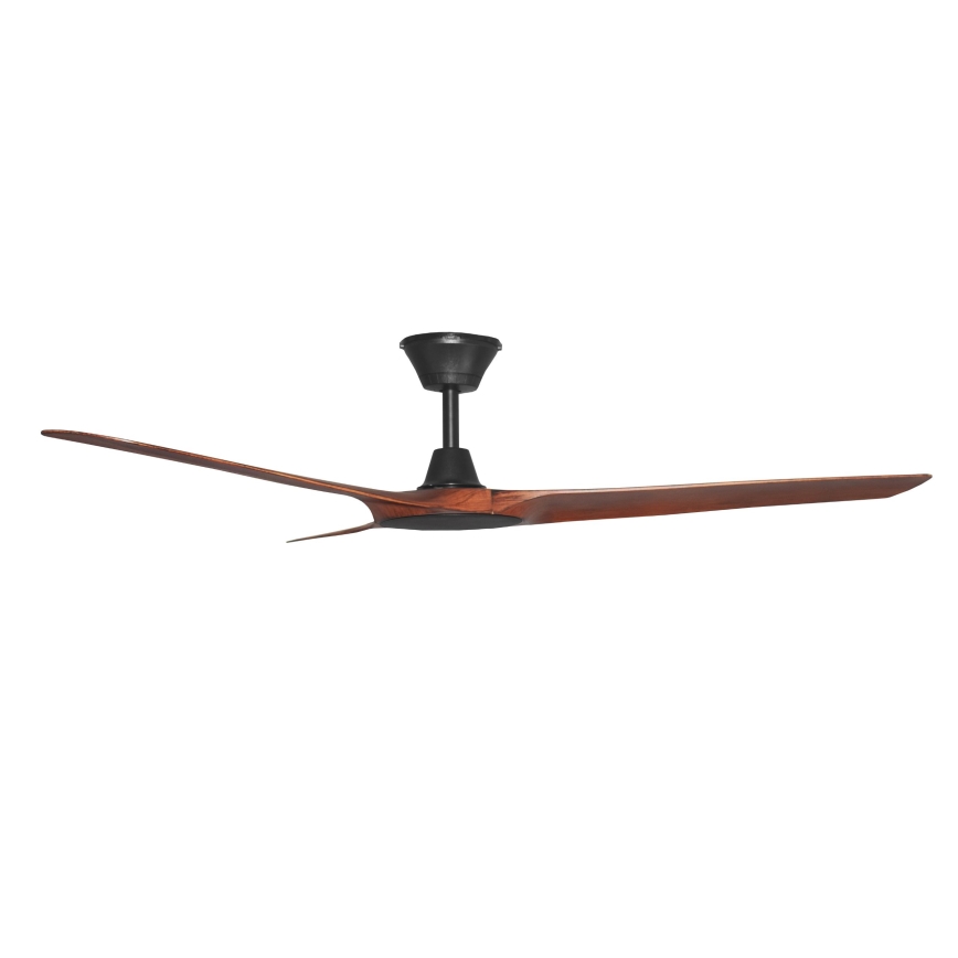 Lucci Air 21321749 - Plafonski ventilator ABYSS pr. 142 cm IP66 braon + Daljinski upravljač