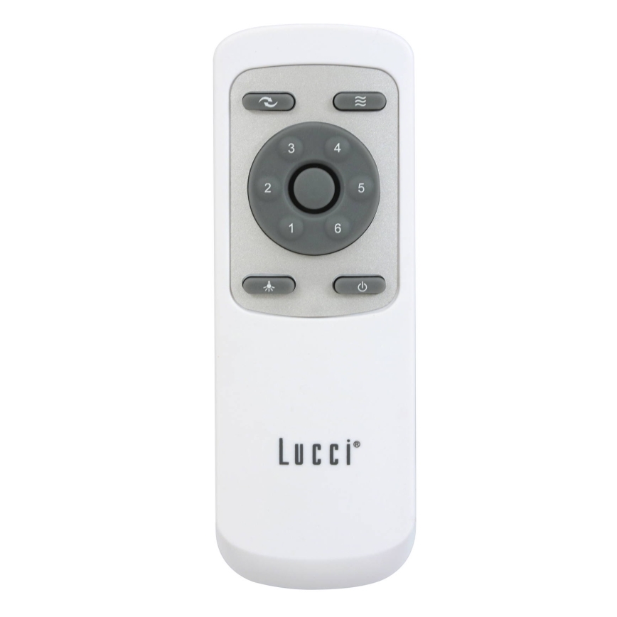 Lucci air 213301- LED Prigušivi plafonski ventilator UNIONE 1xGX53/12W/230V braon/sjajni krom + Daljinski upravljač