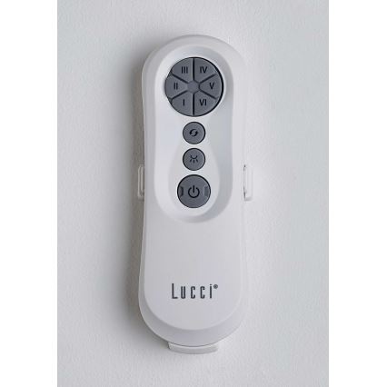 Lucci air 213351 - LED prigušiva plafonski ventilator RIVIERA 1xGX53/12W/230V crni prečnik 132 cm + daljinski upravljač