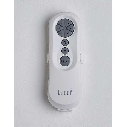 Lucci air 213355-LED Prigušivi plafonski ventilator NAUTICA 1xGX53/12W/230V braon/sjajni krom + Daljinski upravljač