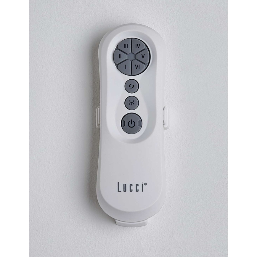 Lucci air 213355-LED Prigušivi plafonski ventilator NAUTICA 1xGX53/12W/230V braon/sjajni krom + Daljinski upravljač