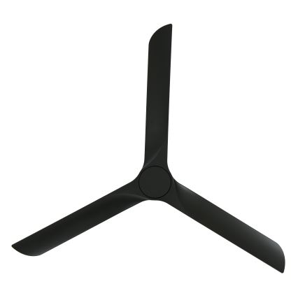 Lucci air 21610149 - Plafonski ventilator LONDO, crni, prečnik 132 cm + daljinski upravljač