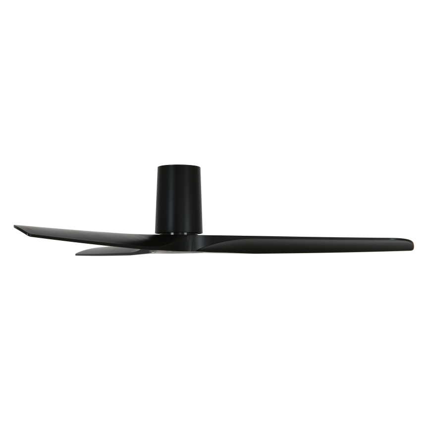 Lucci air 21610149 - Plafonski ventilator LONDO, crni, prečnik 132 cm + daljinski upravljač