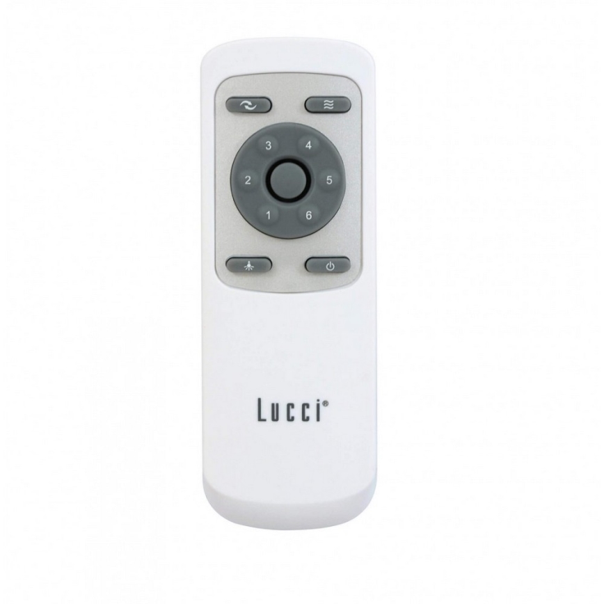 Lucci air 21610449 - LED Prigušivi plafonski ventilator CLIMATE 1xGX53/12W/230V braon/sjajni krom + Daljinski upravljač