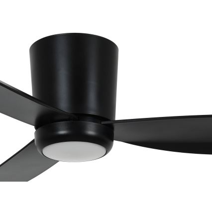 Lucci air 21610749 - LED prigušiva plafonski ventilator ARRAY 1xGX53/12W/230V crna preč. 137 cm + daljinski upravljač