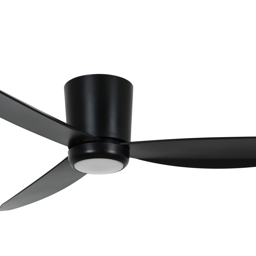 Lucci air 21610749 - LED prigušiva plafonski ventilator ARRAY 1xGX53/12W/230V crna preč. 137 cm + daljinski upravljač