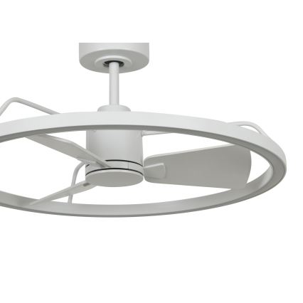 Lucci Air 21612286 - LED Prigušivi plafonski ventilator CESSNA LED/36W/230V 3000/4000/5000K bela + Daljinski upravljač