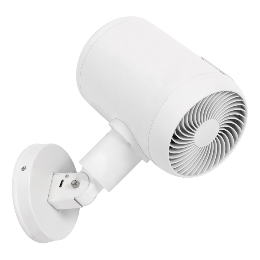 Lucci Air 21612549 - Zidni ventilator JET 32W/230V bela + daljinski upravljač