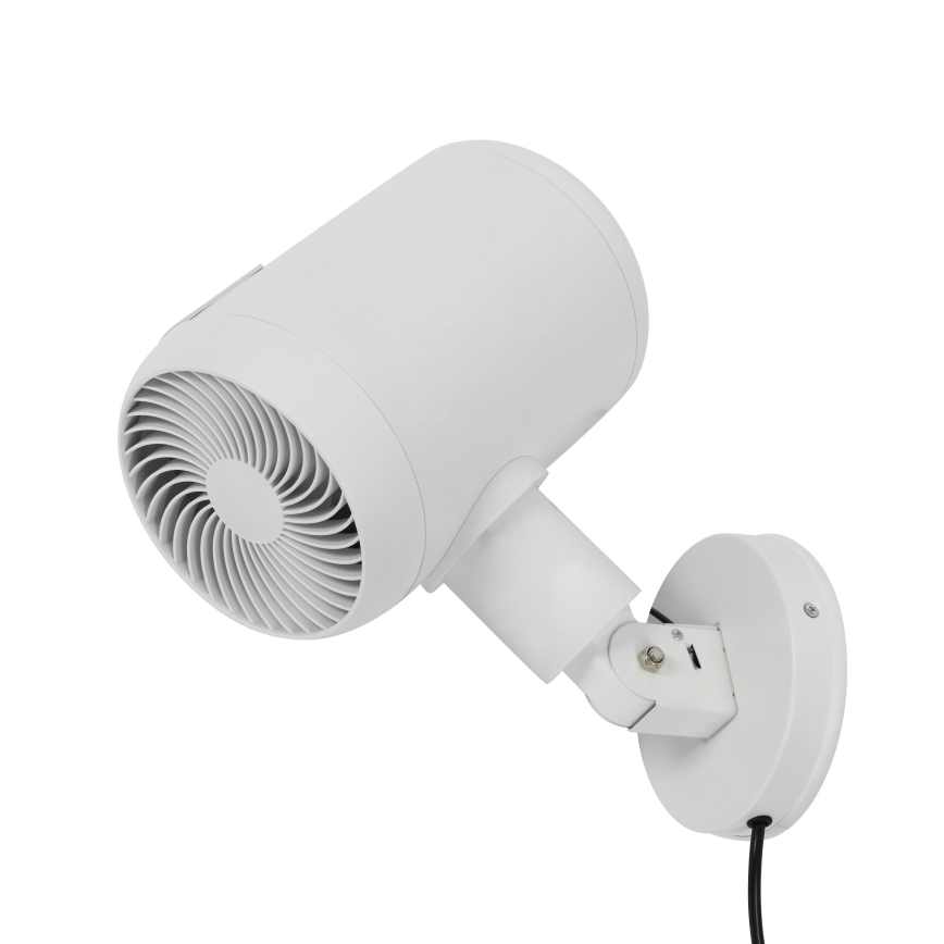 Lucci Air 21612549 - Zidni ventilator JET 32W/230V bela + daljinski upravljač