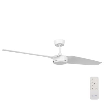 Lucci air 21615349 - Plafonski ventilator CONDOR, beo, prečnik 137 cm + daljinski upravljač