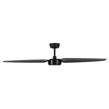 Lucci air 21615449 - Plafonski ventilator CONDOR, crni, prečnik 137 cm + daljinski upravljač