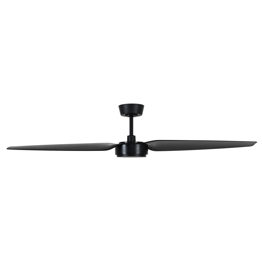 Lucci air 21615449 - Plafonski ventilator CONDOR, crni, prečnik 137 cm + daljinski upravljač