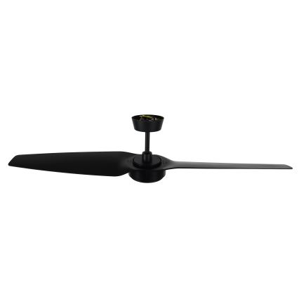 Lucci air 21615449 - Plafonski ventilator CONDOR, crni, prečnik 137 cm + daljinski upravljač