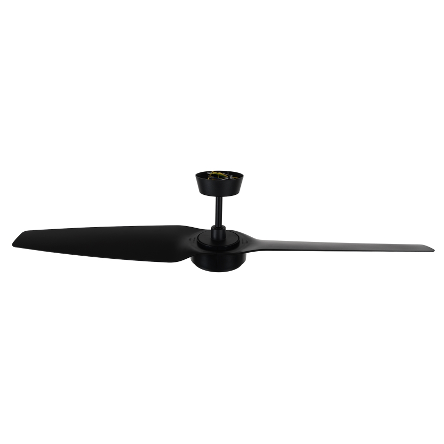 Lucci air 21615449 - Plafonski ventilator CONDOR, crni, prečnik 137 cm + daljinski upravljač