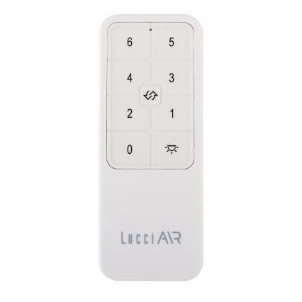 Lucci air 21616049 - Plafonski ventilator MONZA IP55, bela, prečnika 152 cm, sa daljinskim upravljačem