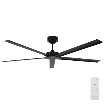 Lucci air 21616149 - Plafonski ventilator MONZA IP55 crno + Daljinski upravljač