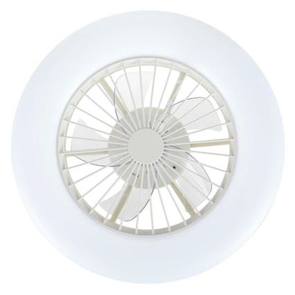 Lucci Air 513200 - LED Prigušiva plafonjera sa ventilatorom OSLO LED/20W/230V 3000/4500/6500K bela + Daljinski upravljač