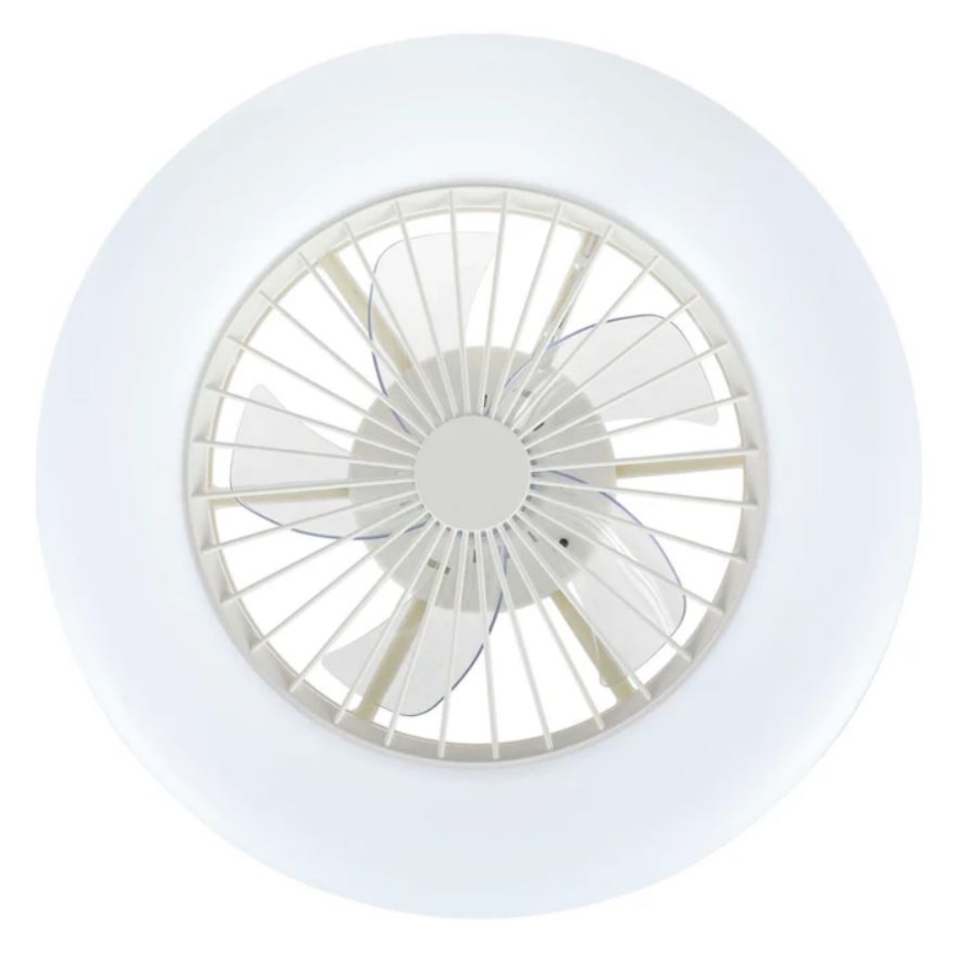 Lucci Air 513200 - LED Prigušiva plafonjera sa ventilatorom OSLO LED/20W/230V 3000/4500/6500K bela + Daljinski upravljač