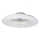 Lucci Air 513200 - LED Prigušiva plafonjera sa ventilatorom OSLO LED/20W/230V 3000/4500/6500K bela + Daljinski upravljač