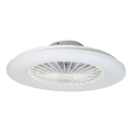 Lucci Air 513200 - LED prigušiva stropna svetiljka sa ventilatorom OSLO LED/20W/230V 3000/4500/6500K bela prečnik 50 cm + daljinski upravljač