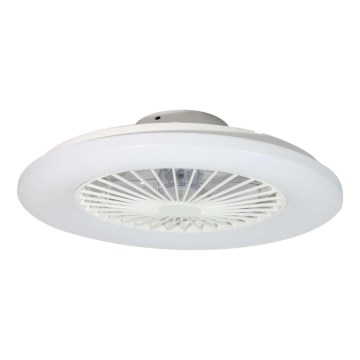 Lucci Air 513200 - LED prigušiva stropna svetiljka sa ventilatorom OSLO LED/20W/230V 3000/4500/6500K bela prečnik 50 cm + daljinski upravljač