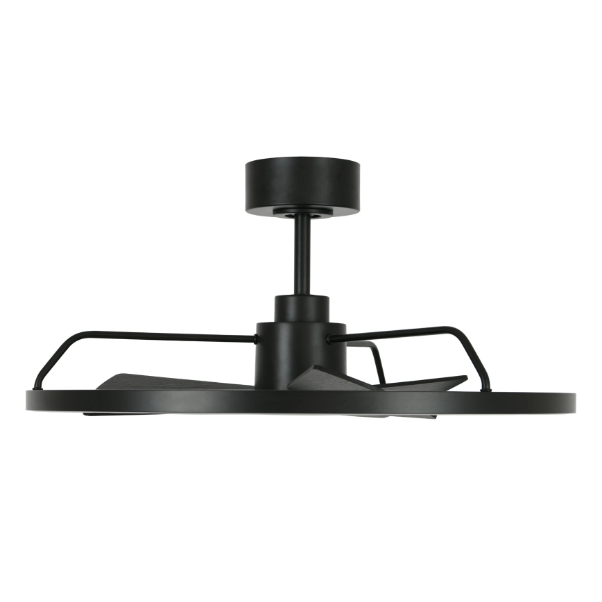 Lucci Air 516124 - LED prigušiva plafonski ventilator CESSNA LED/36W/230V 3000/4000/5000K crna, prečnik 70 cm + daljinski upravljač
