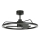 Lucci Air 516124 - LED Prigušivi plafonski ventilator CESSNA LED/36W/230V 3000/4000/5000K crno + Daljinski upravljač