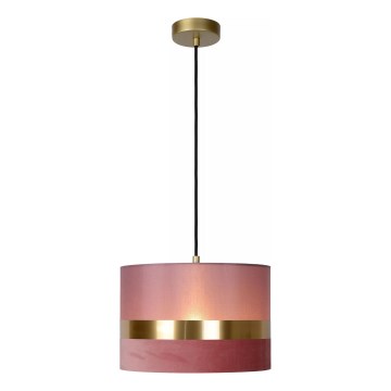 Lucide 10409/01/66 - Luster na sajli EXTRAVAGANZA TUSSE 1xE27/60W/230V roze