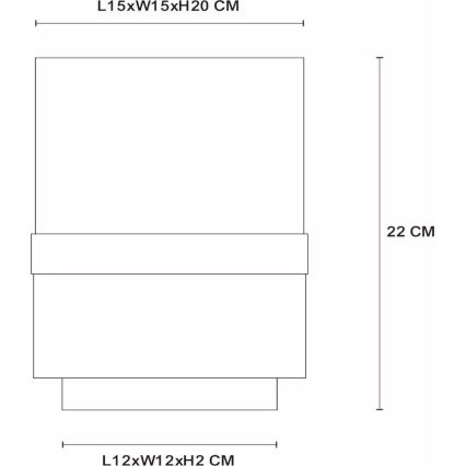 Lucide 10508/01/35 - Stona lampa EXTRAVAGANZA TUSSE 1xE14/40W/230V plava