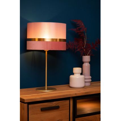 Lucide 10509/81/66 - Stona lampa EXTRAVAGANZA TUSSE 1xE14/40W/230V roze