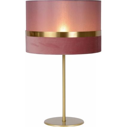 Lucide 10509/81/66 - Stona lampa EXTRAVAGANZA TUSSE 1xE14/40W/230V roze