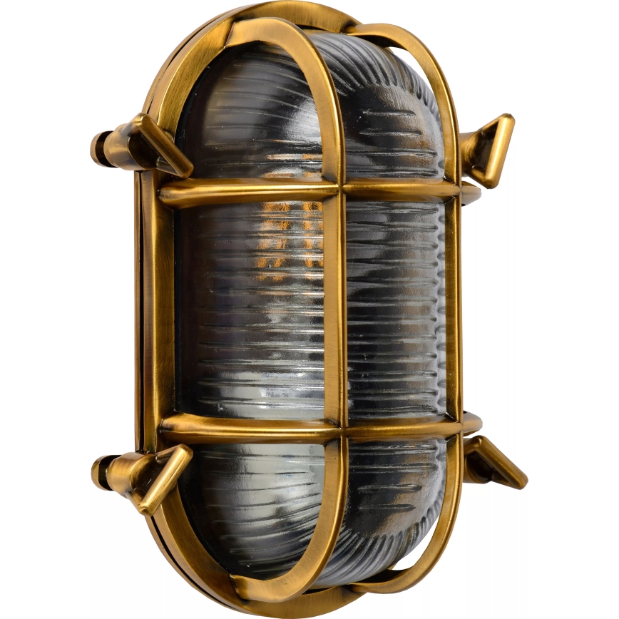 Lucide 11891/20/02 - Spoljašnja zidna lampa DUDLEY 1xE27/40W/230V IP65 zlatna