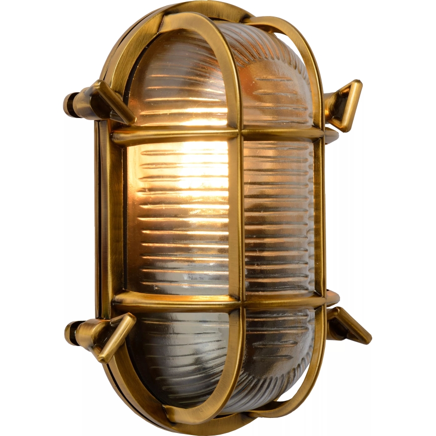 Lucide 11891/20/02 - Spoljašnja zidna lampa DUDLEY 1xE27/40W/230V IP65 zlatna