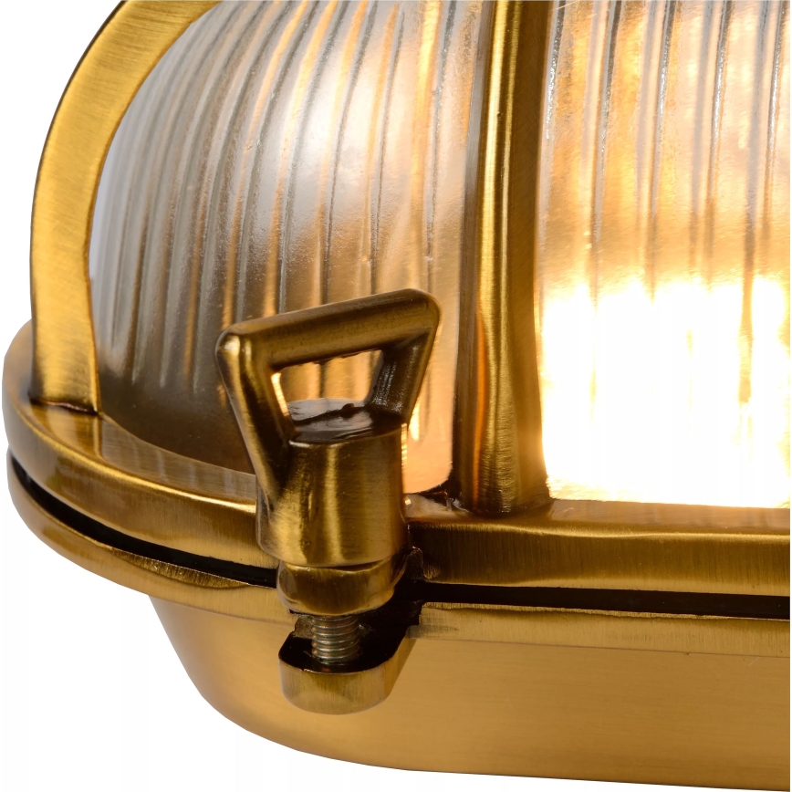 Lucide 11891/20/02 - Spoljašnja zidna lampa DUDLEY 1xE27/40W/230V IP65 zlatna