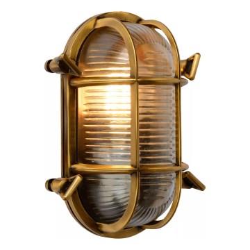 Lucide 11891/20/02 - Spoljašnja zidna lampa DUDLEY 1xE27/40W/230V IP65 zlatna