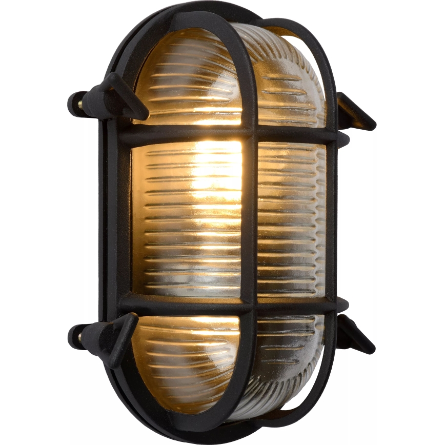 Lucide 11891/20/30 - Spoljašnja zidna lampa DUDLEY 1xE27/40W/230V IP65 crno