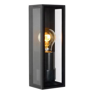 Lucide 15802/01/30 - Spoljašnja zidna lampa DUKAN 1xE27/15W/230V IP65 crno
