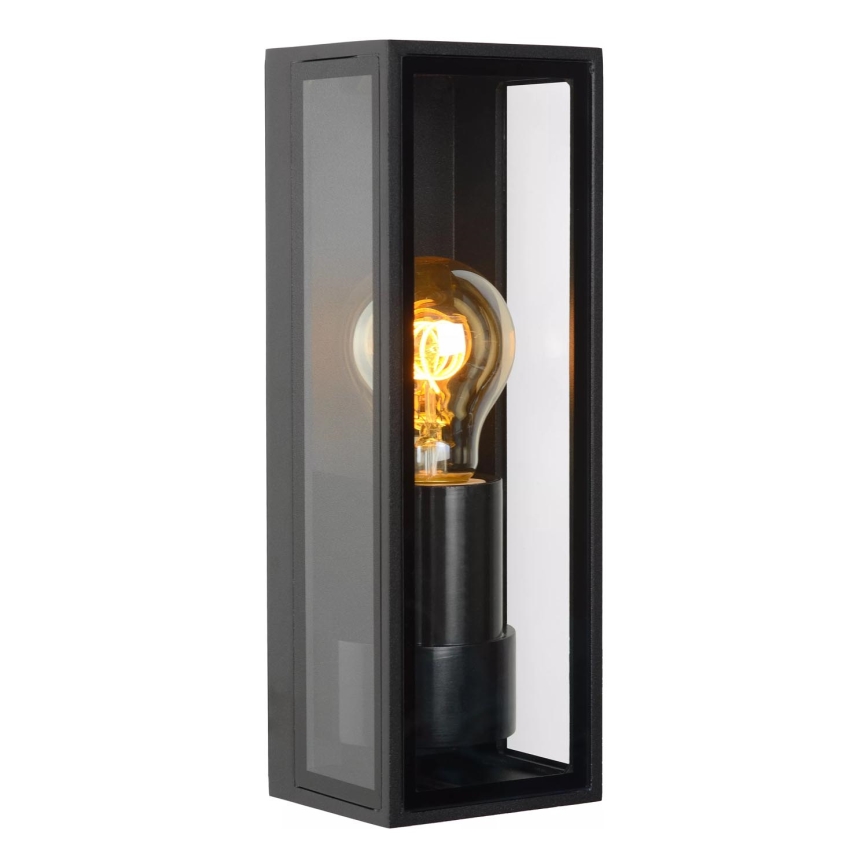 Lucide 15802/01/30 - Spoljašnja zidna lampa DUKAN 1xE27/15W/230V IP65 crno