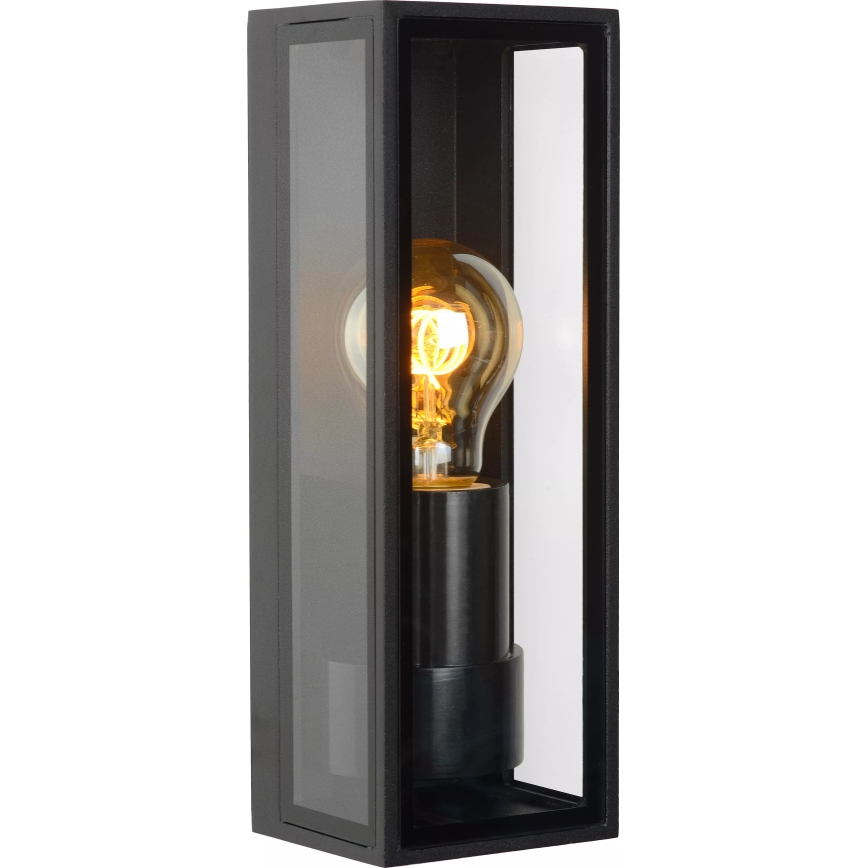 Lucide 15802/01/30 - Spoljašnja zidna lampa DUKAN 1xE27/15W/230V IP65 crno