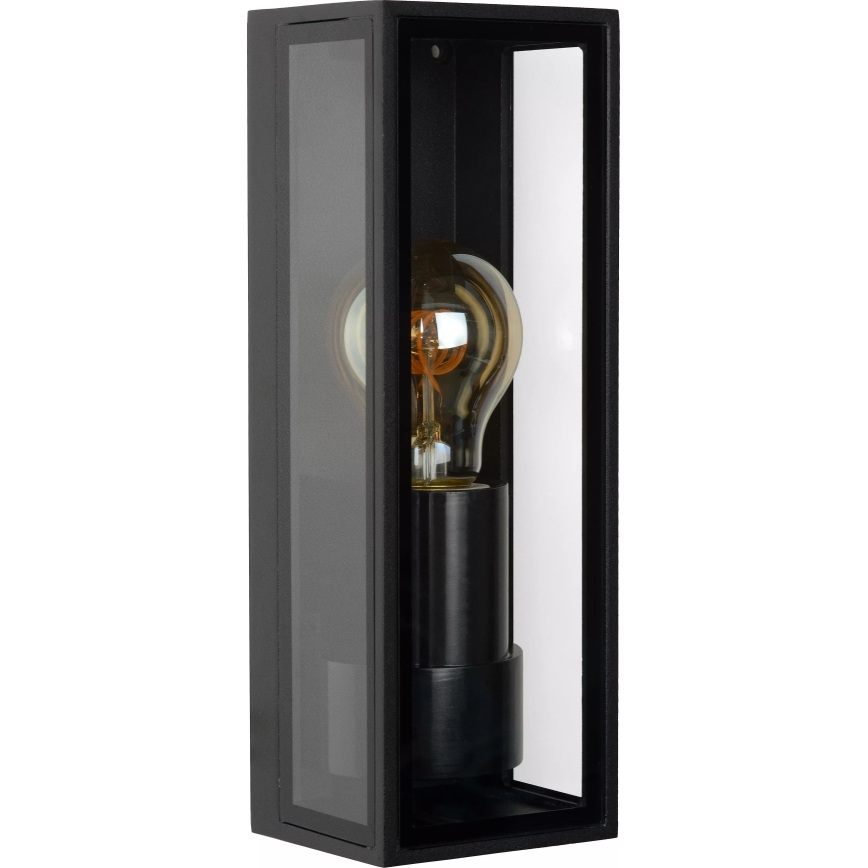 Lucide 15802/01/30 - Spoljna zidna svetiljka DUKAN 1xE27/15W/230V IP65 crna