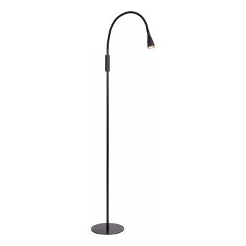 Lucide 18756/03/30 - LED Prigušiva fleksibilna dodirna stojeća lampa ZOZY LED/4W/230V crno