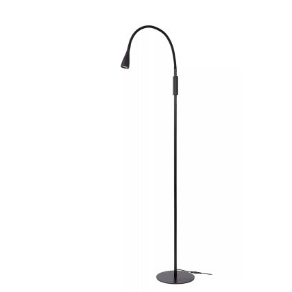 Lucide 18756/03/30 - LED Prigušiva fleksibilna dodirna stojeća lampa ZOZY LED/4W/230V crno