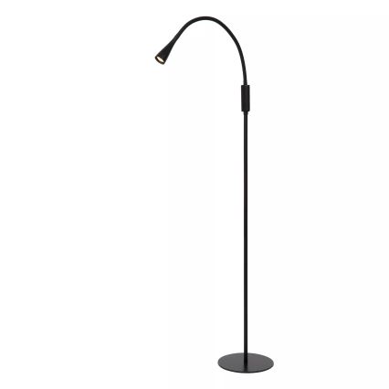 Lucide 18756/03/30 - LED Prigušiva fleksibilna dodirna stojeća lampa ZOZY LED/4W/230V crno