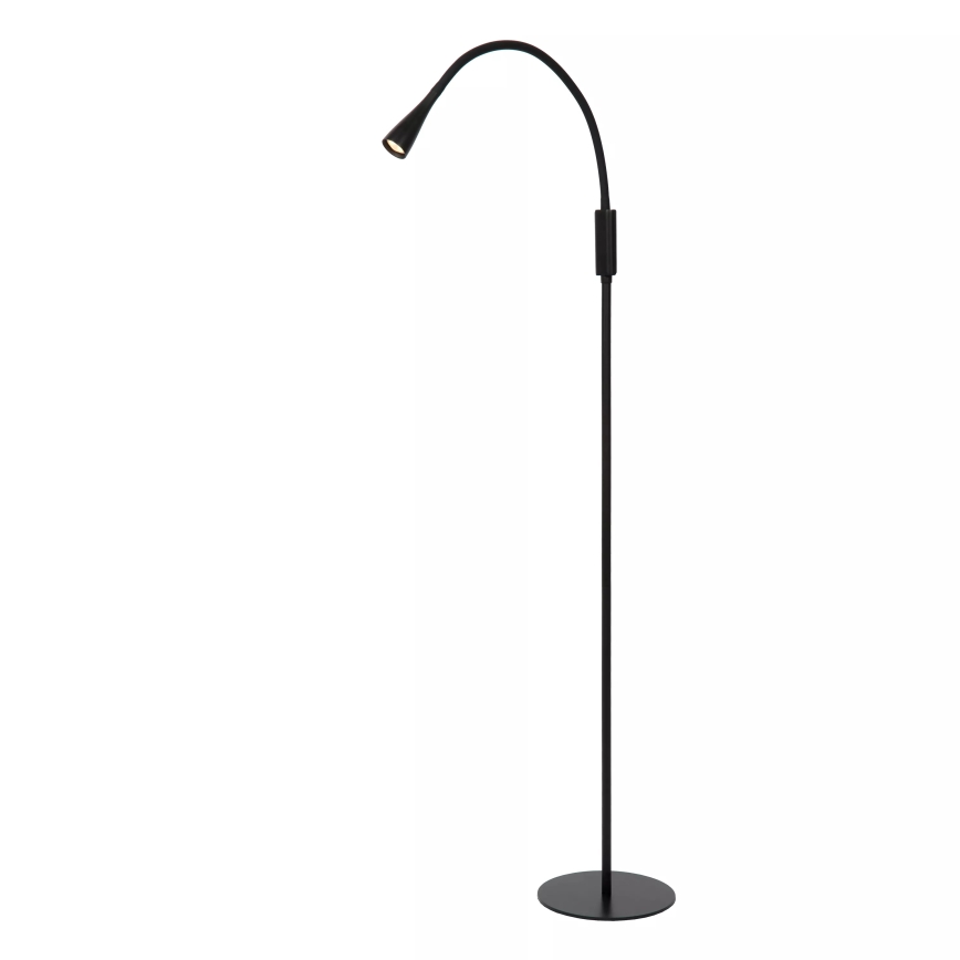 Lucide 18756/03/30 - LED Prigušiva fleksibilna dodirna stojeća lampa ZOZY LED/4W/230V crno