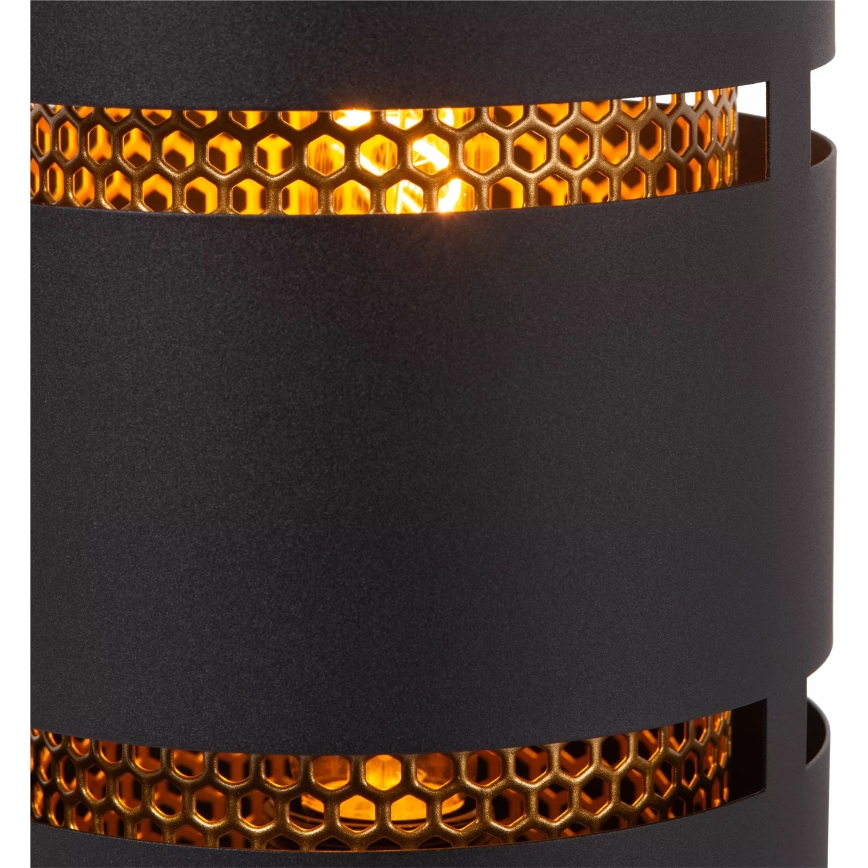 Lucide 21533/01/30 - Stona lampa ROSAS 1xE27/40W/230V crno