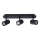 Lucide 26958/15/30 - LED Prigušiva za kupatilo reflektorska lampa LENNERT 3xGU10/5W/230V IP44 crno