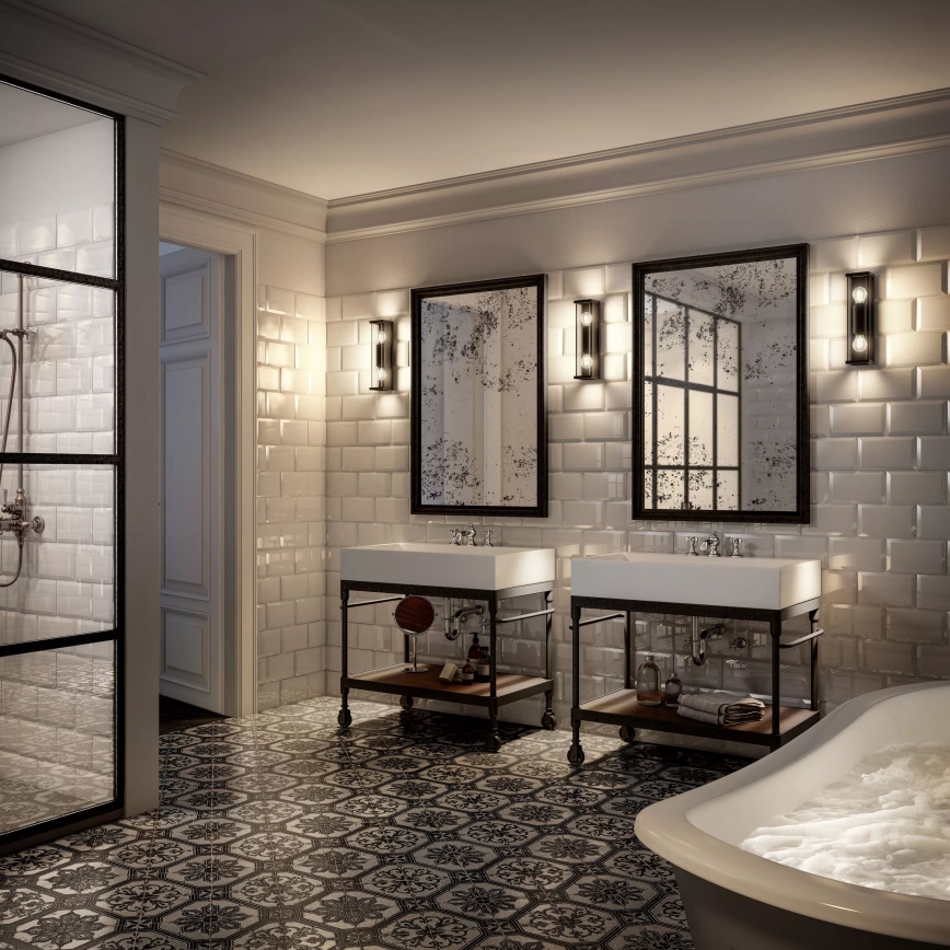 Lucide 27883/02/30 - Spoljna zidna svetiljka CLAIRE 2xE27/15W/230V IP54