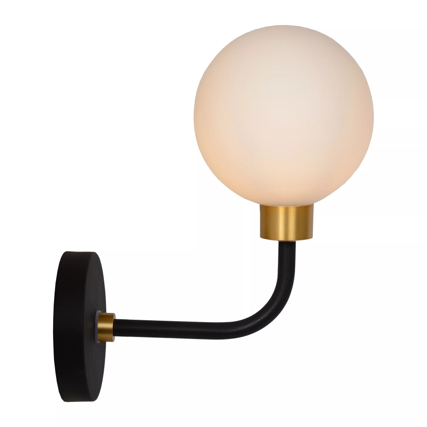 Lucide 30265/01/30 - Zidna lampa za kupatilo BEREND 1xG9/33W/230V IP44 crno